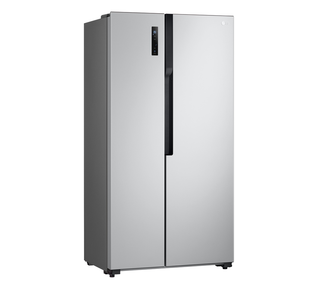 519L LG DOUBLE DOOR LG GC-FB507PQAM SIDE BY SIDE REFRIGERATOR, 519 L – MULTI AIR FLOW - Image 1