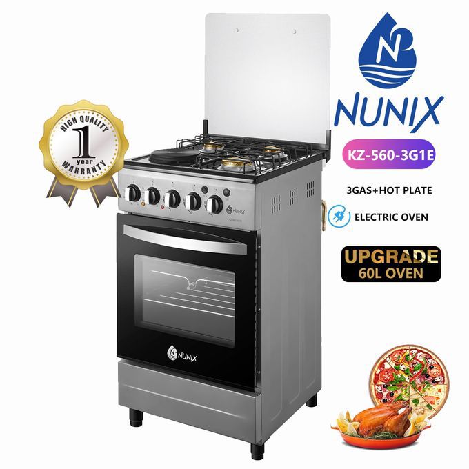 KZ560 NUNIX KZ-560-3G 1E 50*55 WITH ELECTRIC OVEN - Image 1