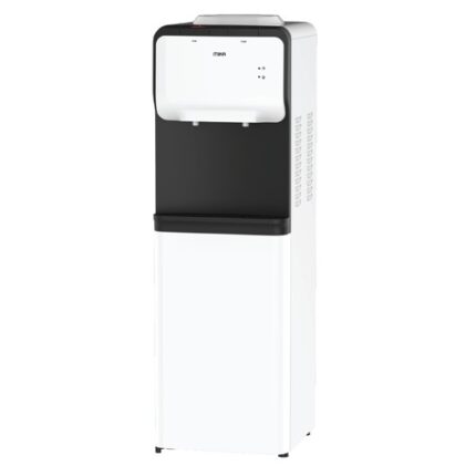MIKA WATER DISPENSER, STANDING , HOT & ELECTRIC COOLING, WITH CABINET, WHITE & BLACK MWD2304WB