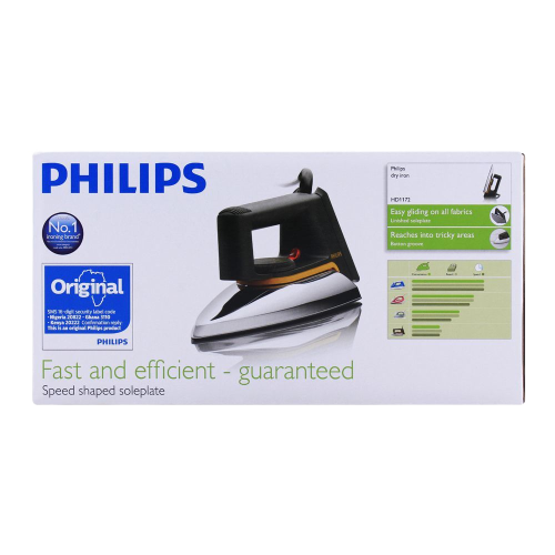 PHILIPS-IRON-BOX-ORIGINAL PHILIPS DRY IRON BOX ORIGINAL - Image 1