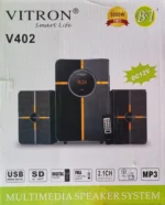 VITRON V402 2.1CH MULTIMEDIA SPEAKER, BT/USB/SD/FM - Image 2