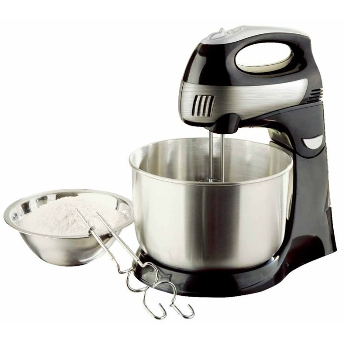 rm-369 stand mixer RAMTONS STAND MIXER STAINLESS STEEL- RM/369 - Image 1