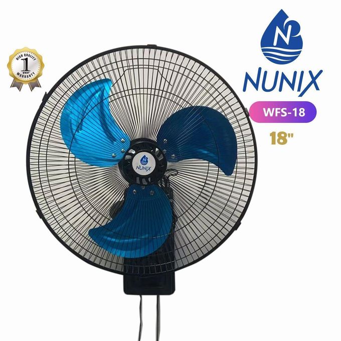 wall fan nunix NUNIX WALL FAN 18" - Image 1